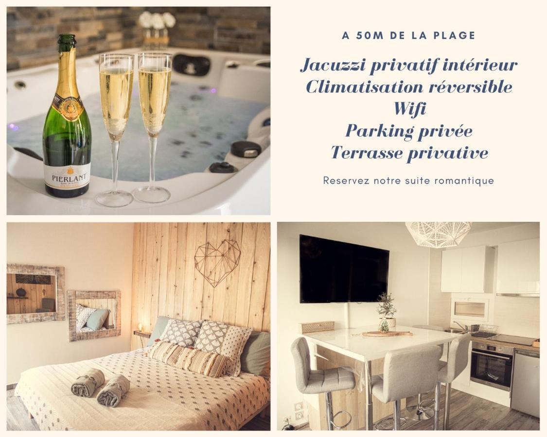 Suite Avec Jacuzzi Privatif Barcares Plage Le Barcarès Zewnętrze zdjęcie